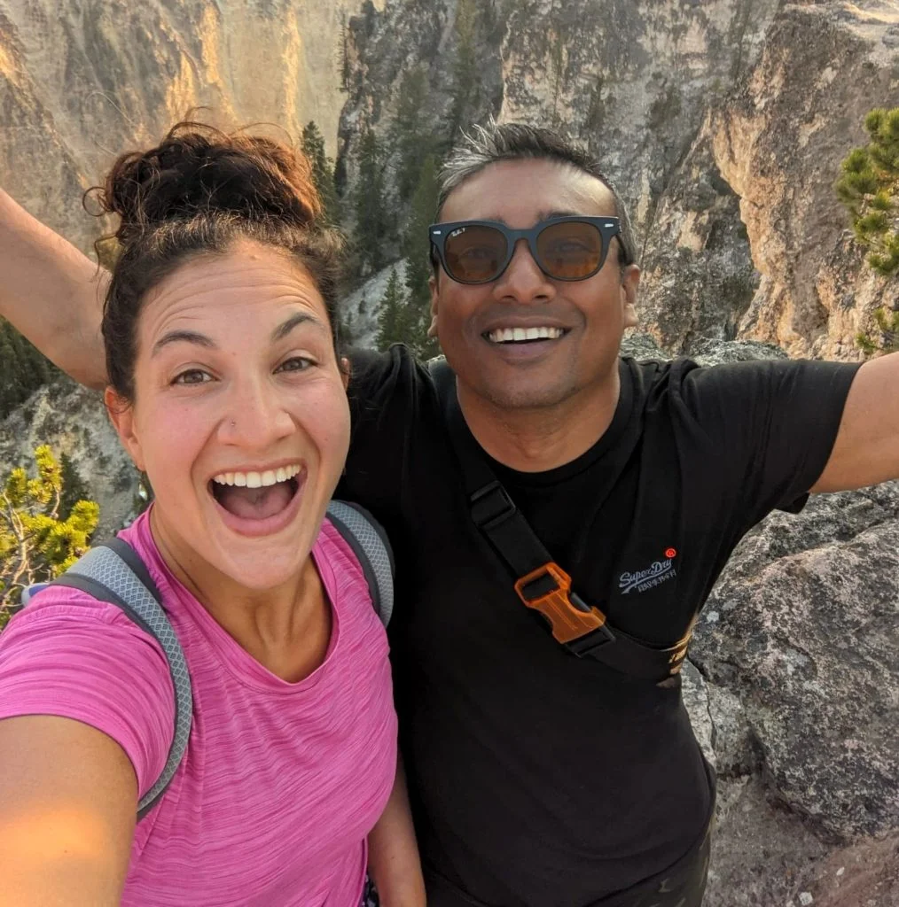 Danielle and Azmath, founders of Brews United Coffee Co.